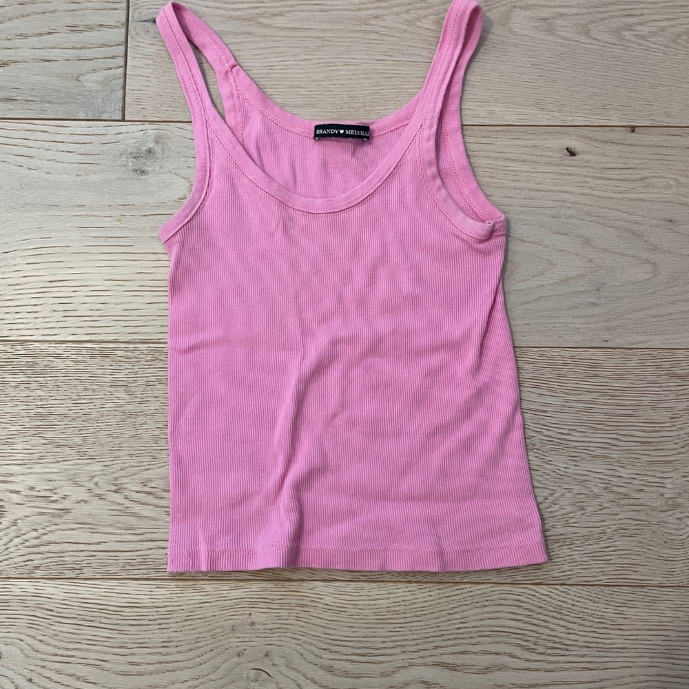 Brandy Melville Pink Tank Top